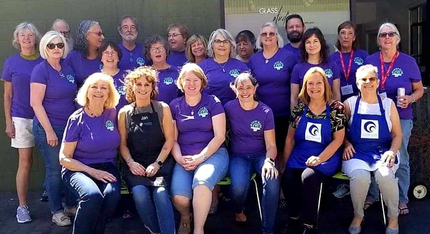 Networking at Glass Fest